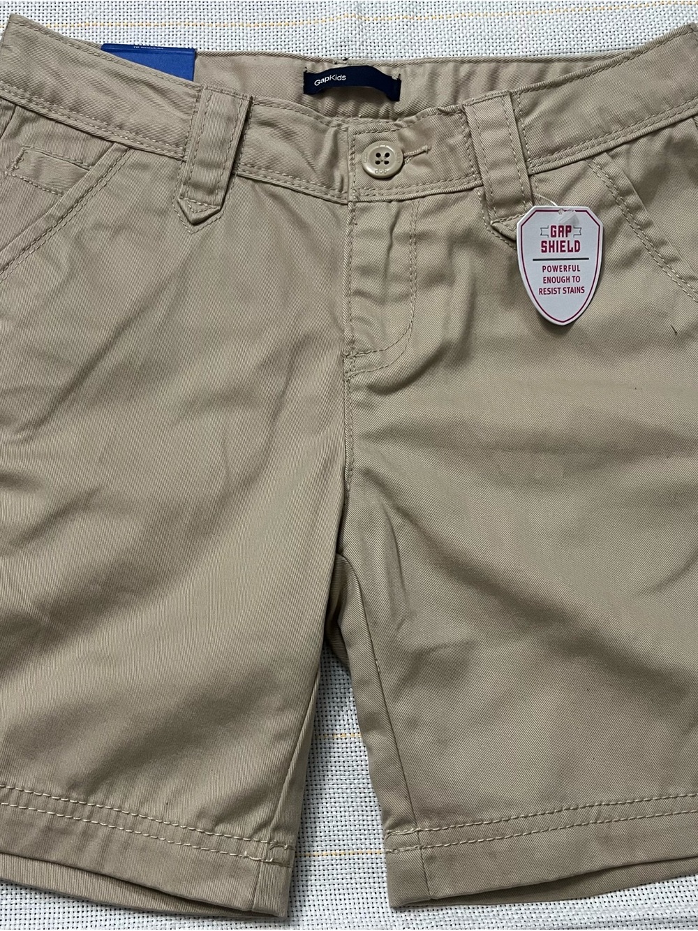GAP Tan Kids Khaki Shorts with GAP SHIELD Tag
